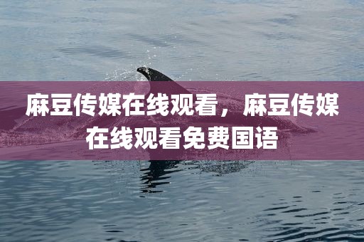 麻豆传媒在线观看，麻豆传媒在线观看免费国语