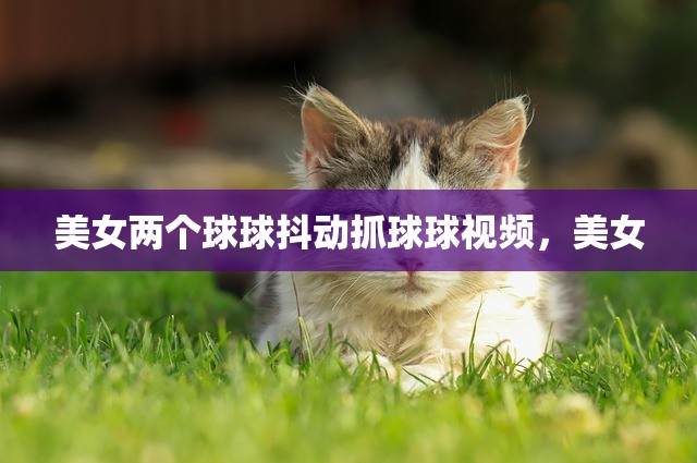 美女两个球球抖动抓球球视频，美女