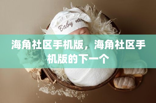 海角社区手机版，海角社区手机版的下一个