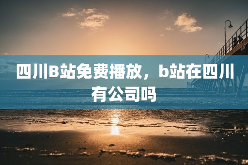 四川B站免费播放，b站在四川有公司吗