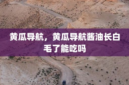 黄瓜导航，黄瓜导航酱油长白毛了能吃吗