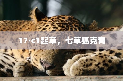17·c1起草，七草狐克青