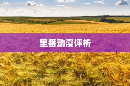 里番动漫评析