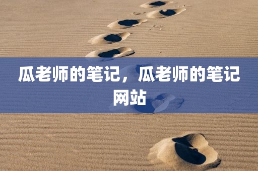 瓜老师的笔记，瓜老师的笔记网站
