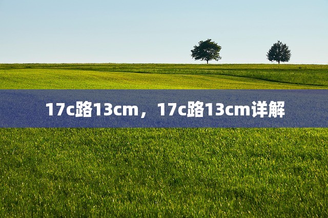 17c路13cm，17c路13cm详解