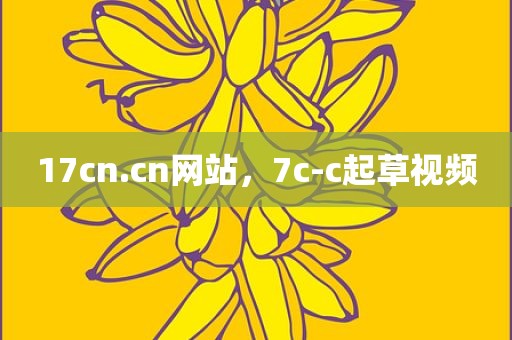 17cn.cn网站，7c-c起草视频