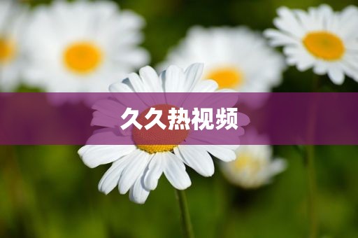 久久热视频