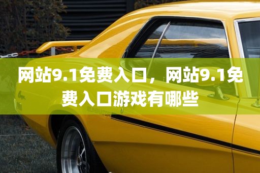 网站9.1免费入口，网站9.1免费入口游戏有哪些