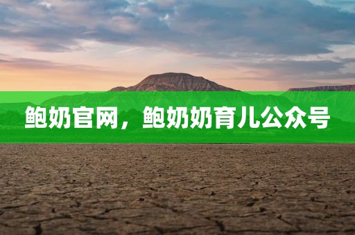 鲍奶官网，鲍奶奶育儿公众号