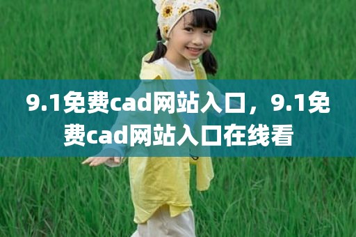 9.1免费cad网站入口，9.1免费cad网站入口在线看