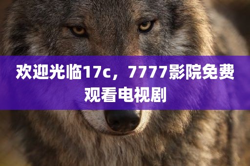 欢迎光临17c，7777影院免费观看电视剧