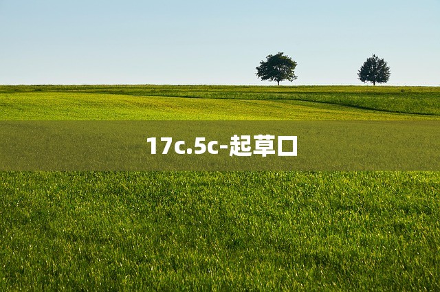17c.5c-起草口