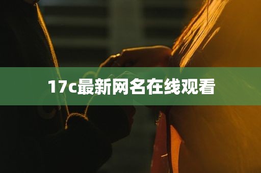 17c最新网名在线观看