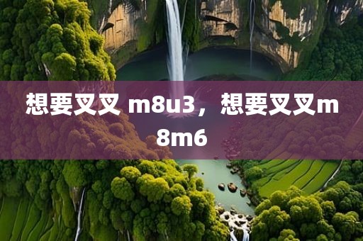 想要叉叉 m8u3，想要叉叉m8m6