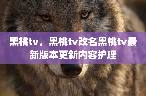 黑桃tv，黑桃tv改名黑桃tv最新版本更新内容护理