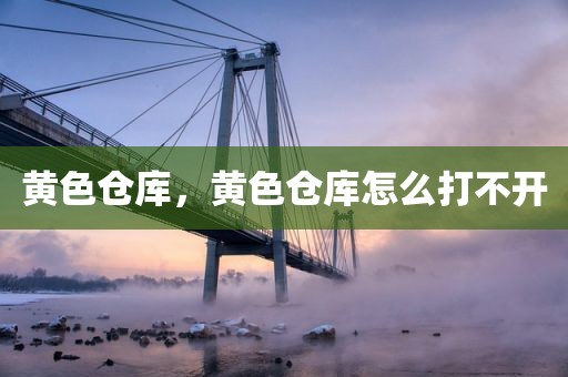 黄色仓库，黄色仓库怎么打不开