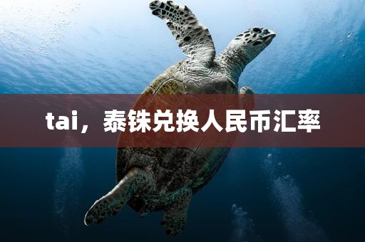 tai，泰铢兑换人民币汇率