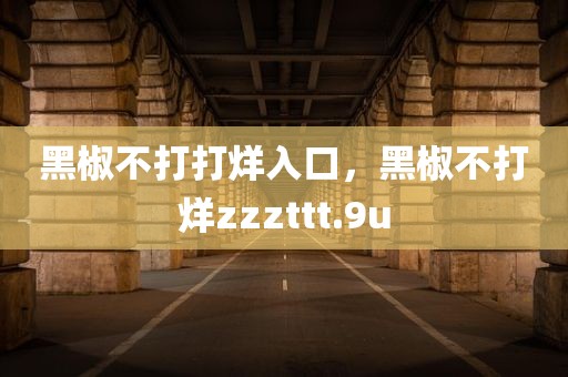 黑椒不打打烊入口，黑椒不打烊zzzttt.9u