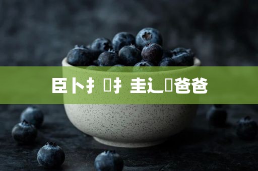 臣卜扌喿扌圭辶畐爸爸