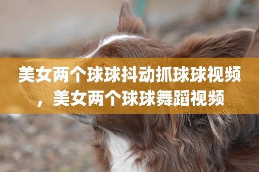 美女两个球球抖动抓球球视频，美女两个球球舞蹈视频