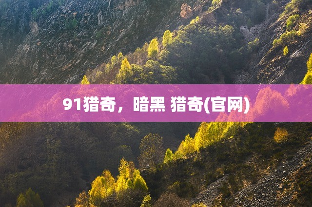 91猎奇，暗黑 猎奇(官网)