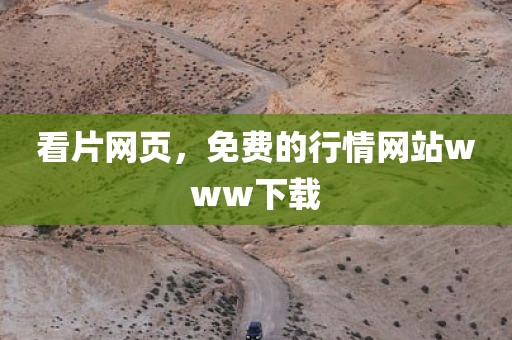 看片网页，免费的行情网站www下载