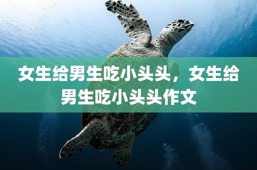 女生给男生吃小头头，女生给男生吃小头头作文