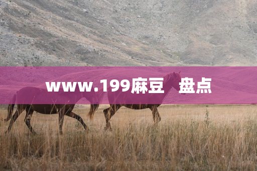 www.199麻豆   盘点