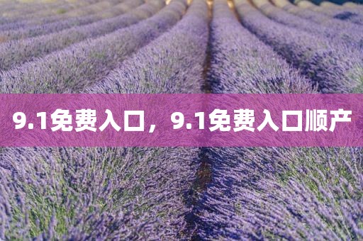 9.1免费入口，9.1免费入口顺产