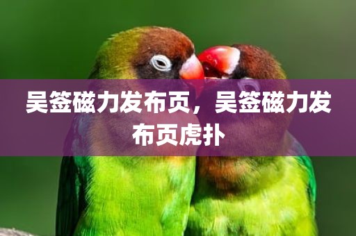 吴签磁力发布页，吴签磁力发布页虎扑