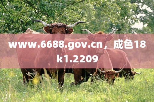 www.6688.gov.cn，成色18k1.2209