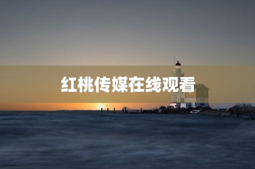 红桃传媒在线观看