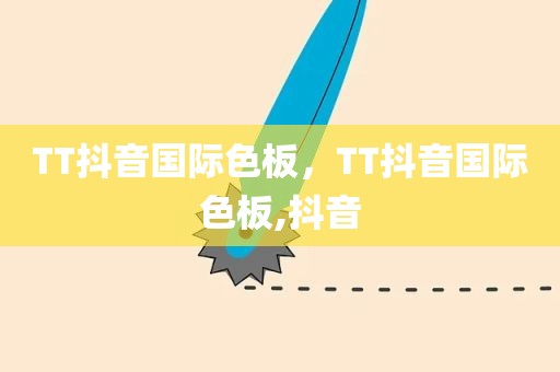 TT抖音国际色板，TT抖音国际色板,抖音