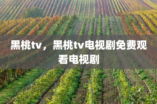 黑桃tv，黑桃tv电视剧免费观看电视剧