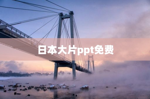 日本大片ppt免费
