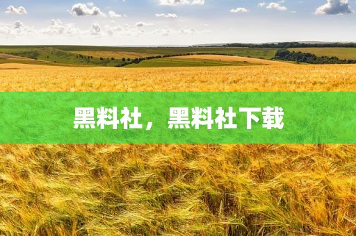 黑料社，黑料社下载