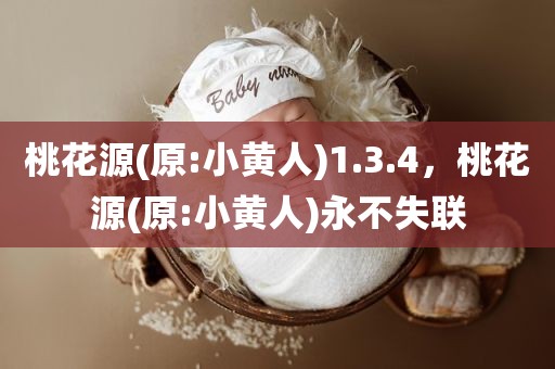 桃花源(原:小黄人)1.3.4，桃花源(原:小黄人)永不失联