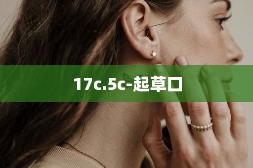 17c.5c-起草口