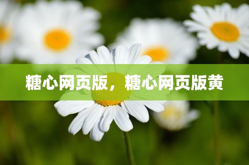 糖心网页版，糖心网页版黄