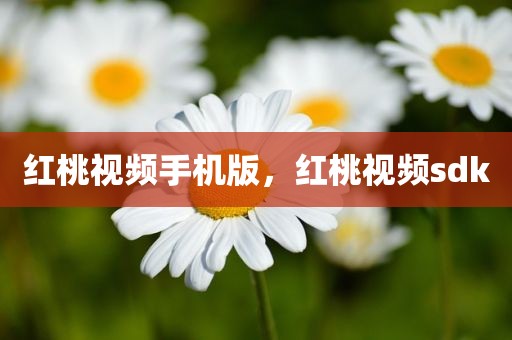 红桃视频手机版，红桃视频sdk