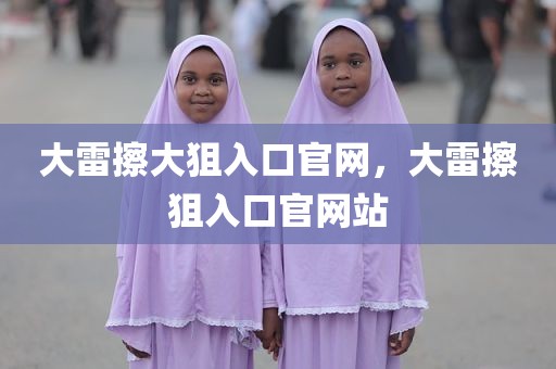 大雷擦大狙入口官网，大雷擦狙入口官网站