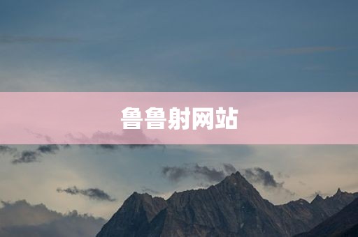 鲁鲁射网站