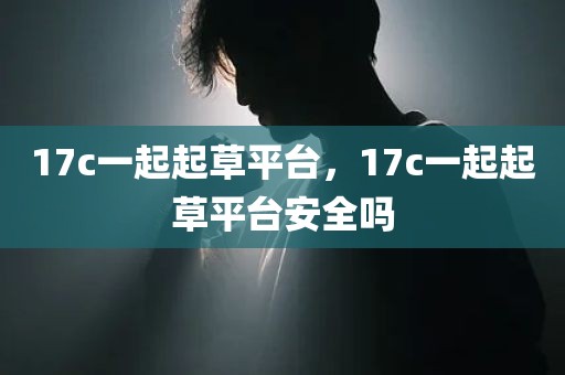 17c一起起草平台，17c一起起草平台安全吗