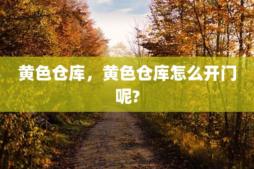 黄色仓库，黄色仓库怎么开门呢?