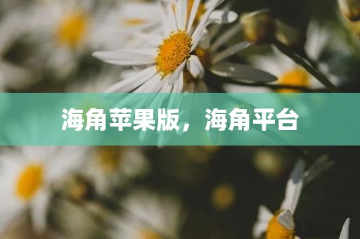 海角苹果版，海角平台