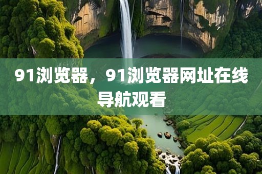 91浏览器，91浏览器网址在线导航观看