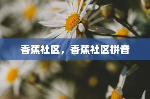 香蕉社区，香蕉社区拼音