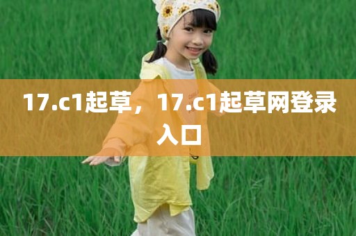 17.c1起草，17.c1起草网登录入口