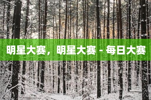 明星大赛，明星大赛 - 每日大赛