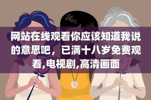 网站在线观看你应该知道我说的意思吧，已满十八岁免费观看,电视剧,高清画面